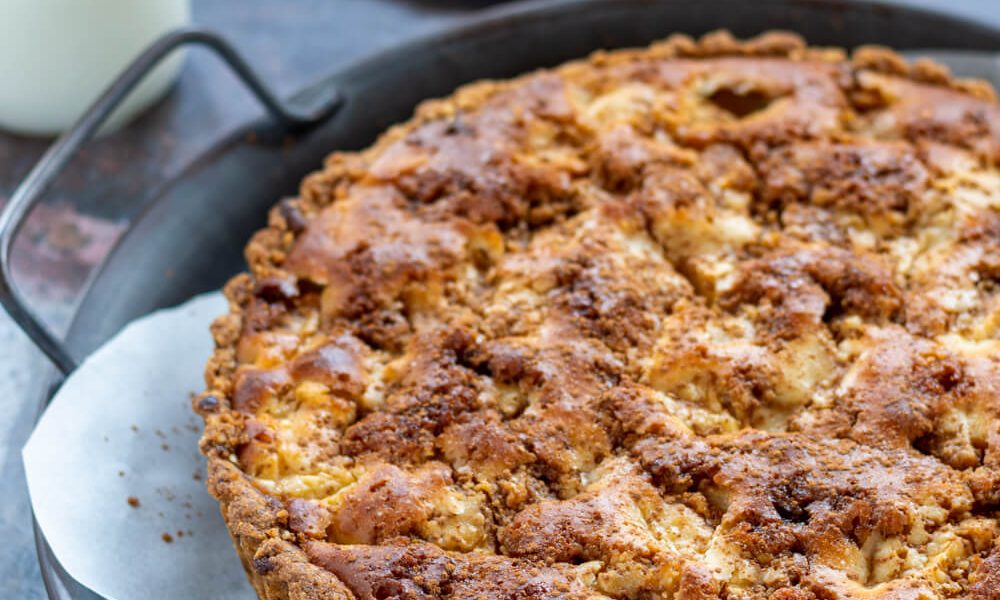 Torta Di Mele Con Base Sbrisolona
