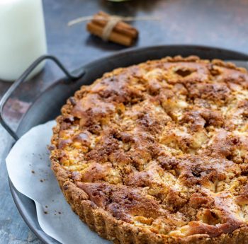 Torta Di Mele Con Base Sbrisolona