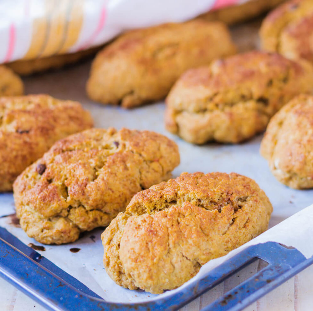 Biscotti senza lattosio da inzuppo con zuccheri naturali